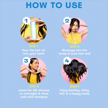 Load image into Gallery viewer, Squigs Gooseberry Delight Hair Oil
