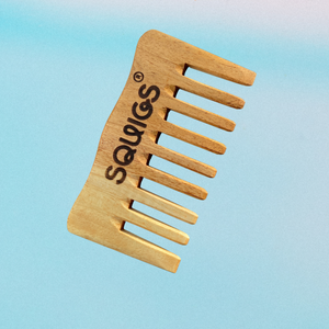 Squiggly Neem Comb