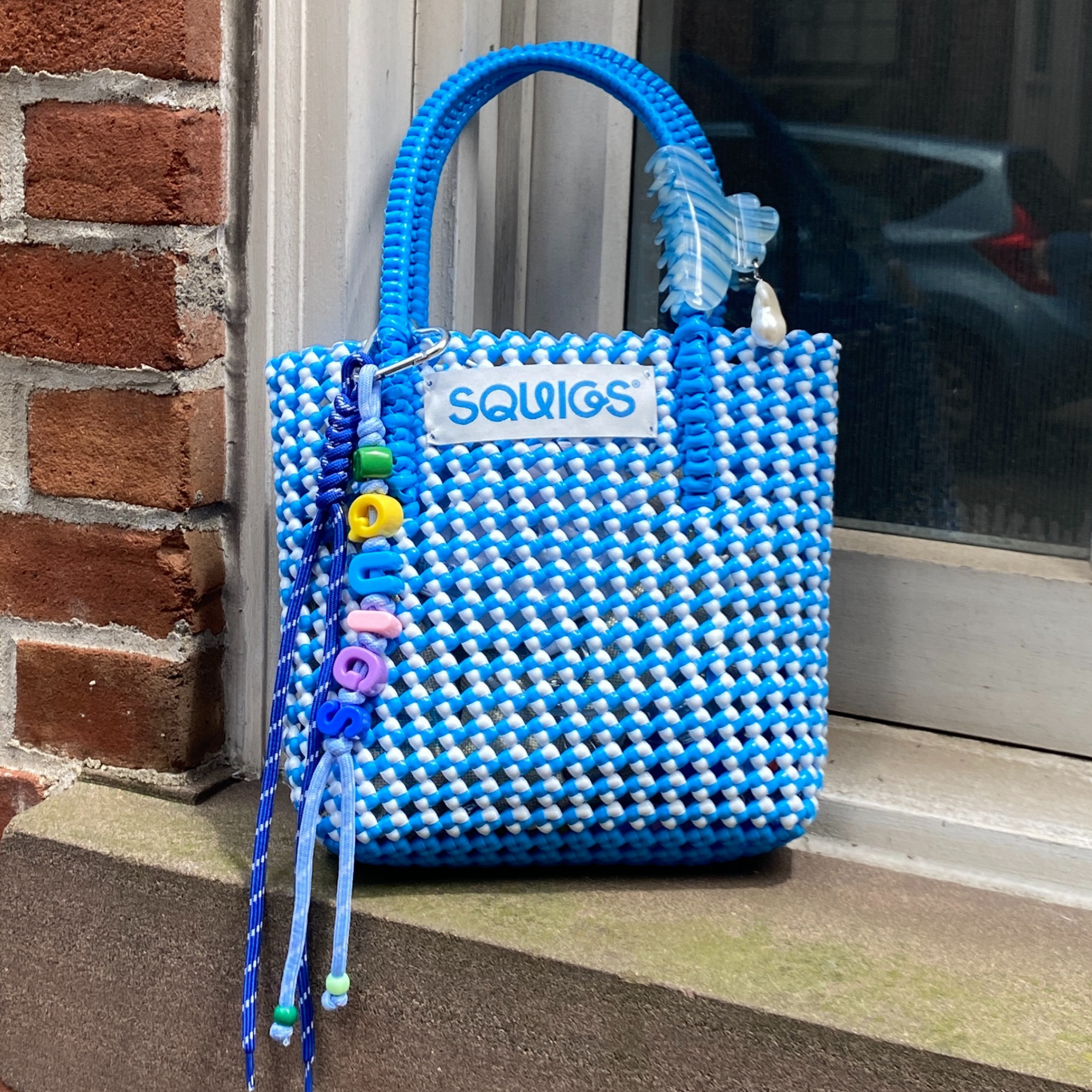 Mini Bazaar Bag - Signature Blue