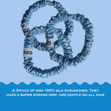Load image into Gallery viewer, Mini Silk Scrunchies
